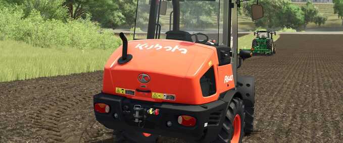 Other Vehicles Kubota R640 with Compressed Air and Hydraulics Farming Simulator mod