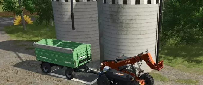 Scripte Silo-Fülltyp verbergen Landwirtschafts Simulator mod