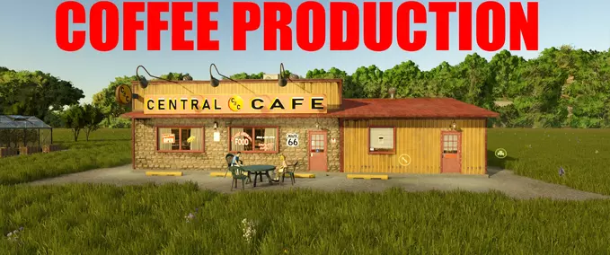 Factories Coffee Production Farming Simulator mod