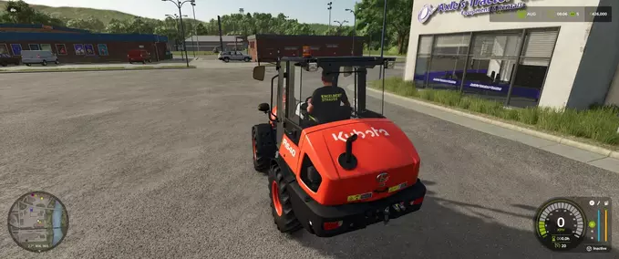 Telehandler Kubota R640 Farming Simulator mod