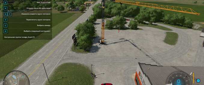 Sonstige Fahrzeuge Turmkran Liebherr 81K Landwirtschafts Simulator mod