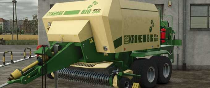 Pressen Krone Big Pack 120-80 Landwirtschafts Simulator mod