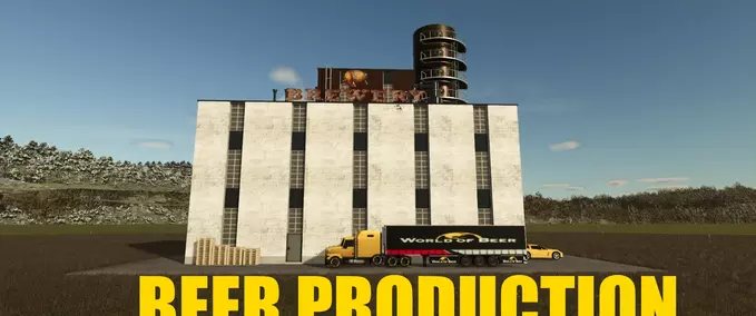 Factories Beer Production Farming Simulator mod