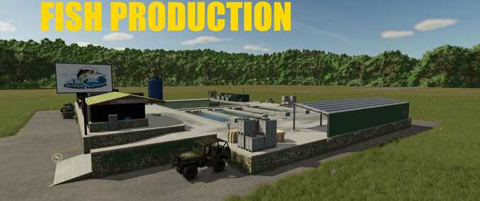 Factories Fish Production Farming Simulator mod