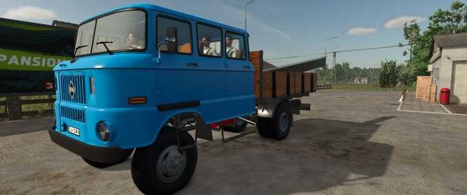 Sonstige Selbstfahrer IFA W50 Erntebrigade Landwirtschafts Simulator mod