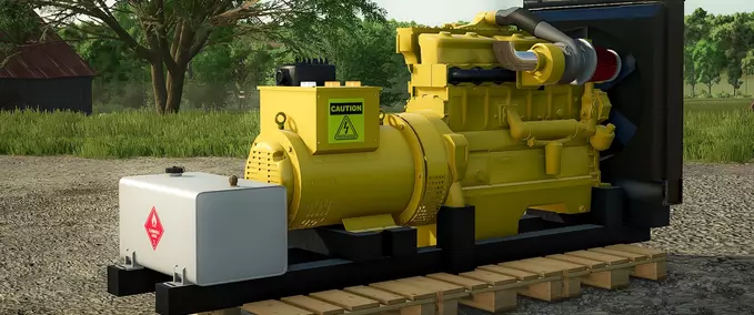 Sonstige Fahrzeuge CAT 3406B Generator Landwirtschafts Simulator mod