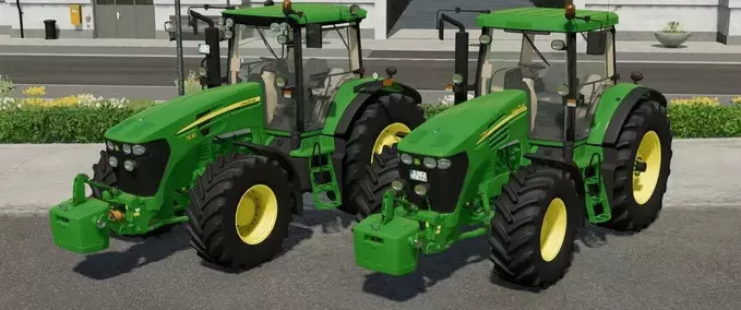 John Deere 7020 Serie Bearbeitung (Harte Federung) Mod Image