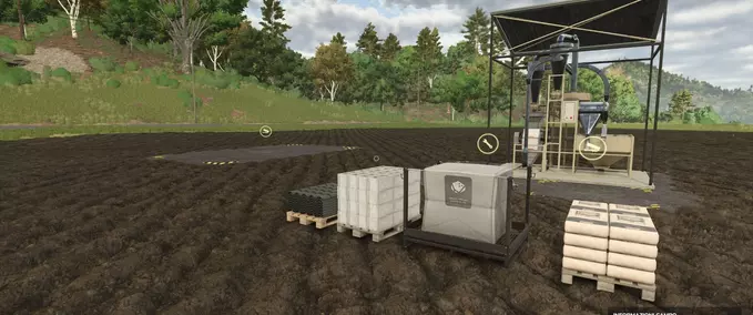 Factories Stone Mill Farming Simulator mod