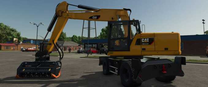 Exevators Caterpillar 322F Farming Simulator mod