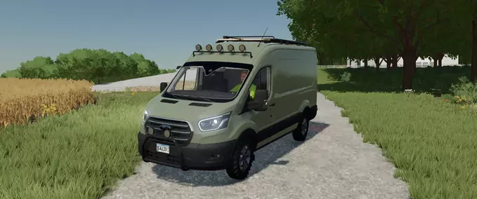 Ford Transit MK8 - Technisches Hilfsfahrzeug Mod Image