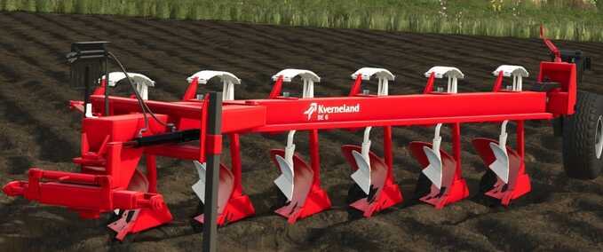 Ploughs Kverneland BE 6 Farming Simulator mod