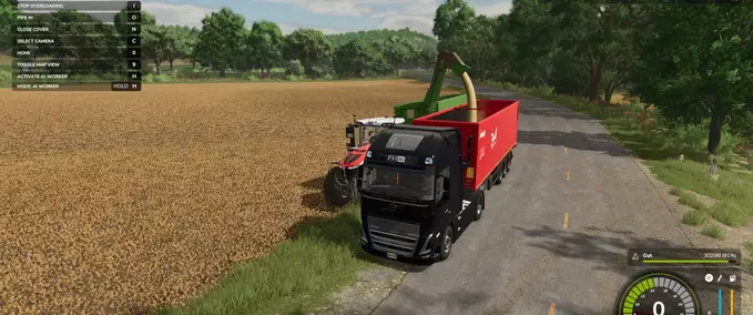 Scripte Manuelles Entladen Landwirtschafts Simulator mod