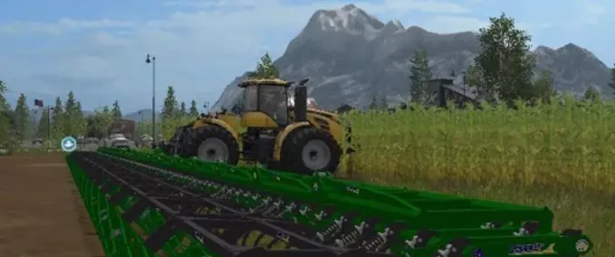 Pflüge Agromet Kultivator-Pflug 50m Landwirtschafts Simulator mod