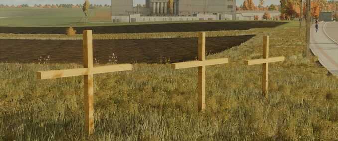 Decoration Placeable Catholic Cross Farming Simulator mod