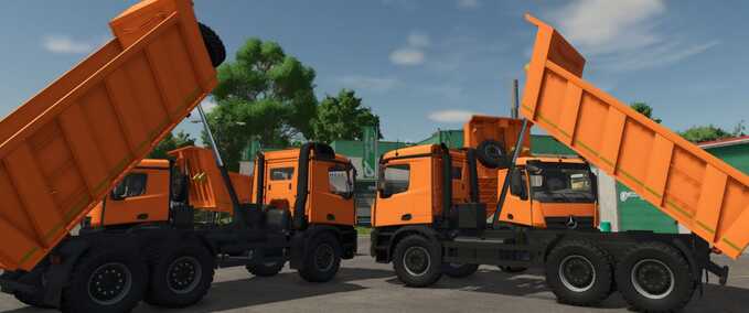 Trucks Mercedes Arocs Farming Simulator mod