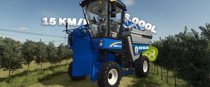 New Holland Braud 9090X Olive Mod Image