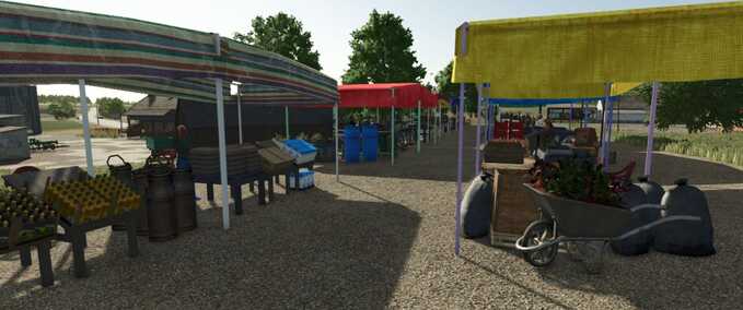 Decoration Placeable Market Decoration Farming Simulator mod