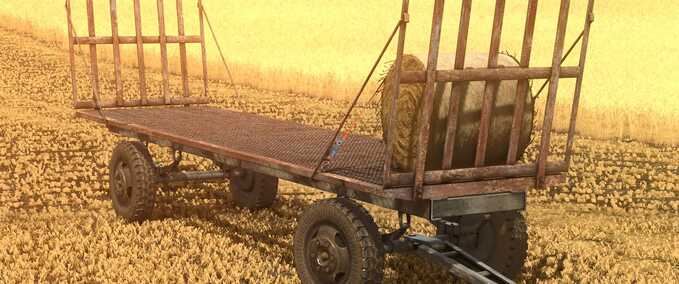 bale transport Romanian Bale Trailer Farming Simulator mod