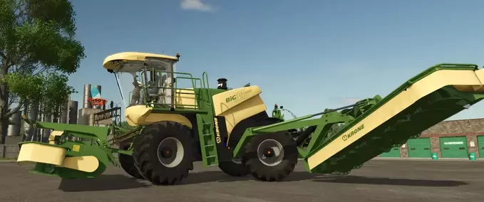 Mower Krone Big M 500 Farming Simulator mod