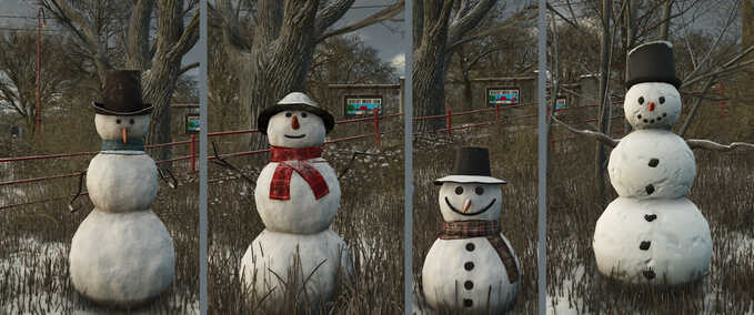 Placeable Snowmen Mod Image