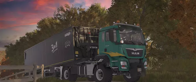 Trucks MAN TGS AGRI Farming Simulator mod