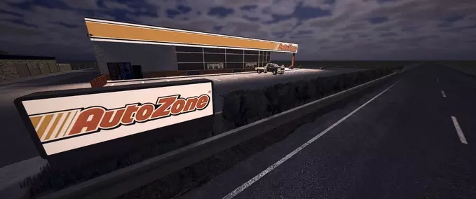 Dekoration Autozone Landwirtschafts Simulator mod