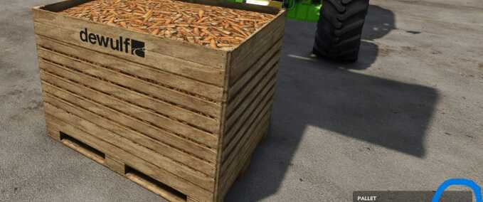 Other trailers Vegetable Pallet 100,000L Farming Simulator mod