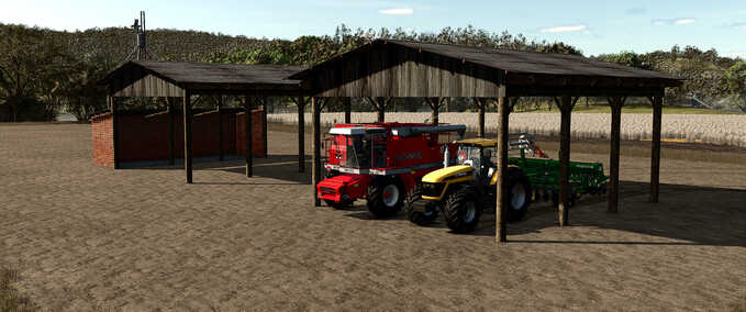 Schuppen Brasilianisches Schuppen-Pack Landwirtschafts Simulator mod