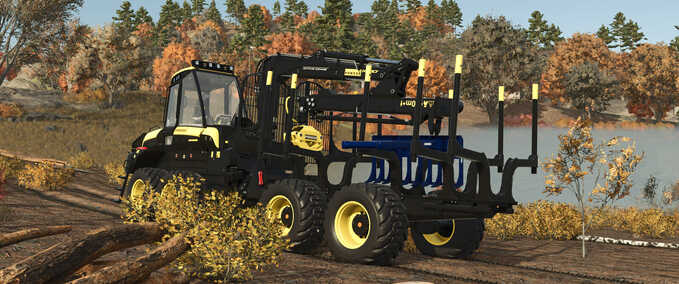 Forestry Kirmag Tree Waste Rake Farming Simulator mod