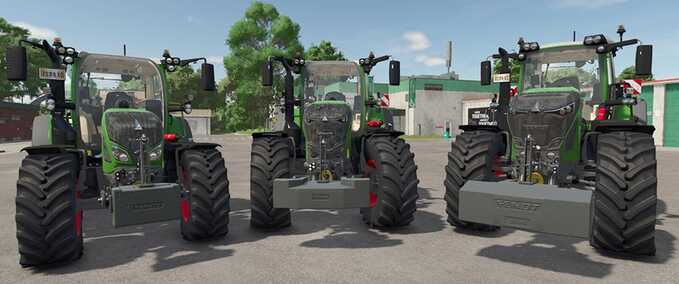 Fendt Gewichte Pack Mod Image