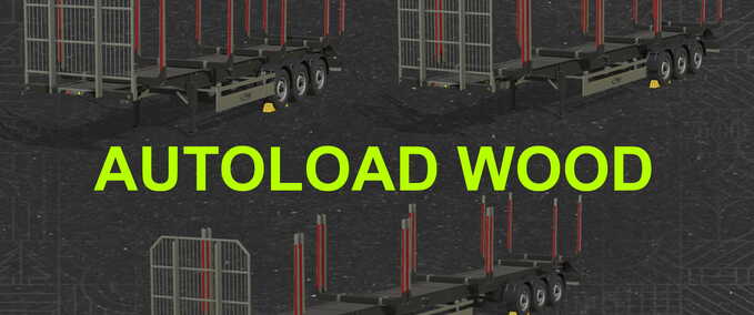 Other trailers Fliegl Timber Runner Autoload Wood Farming Simulator mod