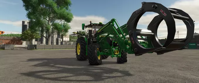 front loader Front Loader to Wheel Loader Adapter Farming Simulator mod