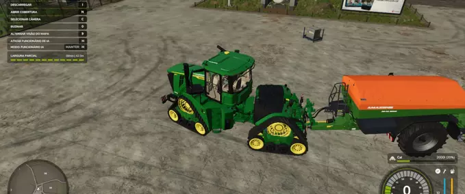 Sprayers & Fertilizer Amazone ZG TS 10001 Farming Simulator mod