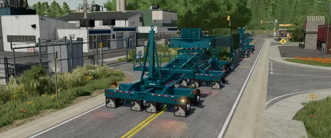 Low Loaders Trail King Perimeter Trailers Farming Simulator mod