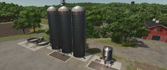 Platzierbares Multi-Silo- und Produktionspaket Mod Image