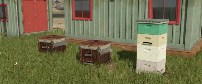 Tierställe Bienenstock-Paket Landwirtschafts Simulator mod