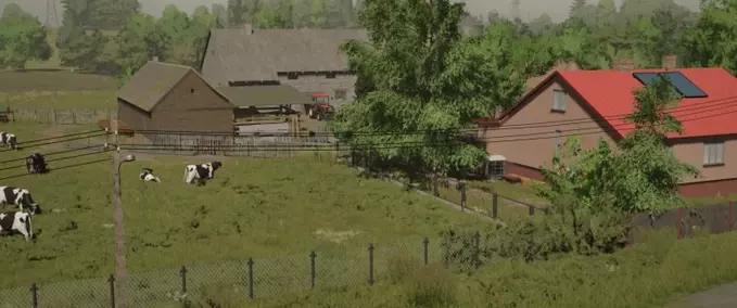 Gameplay Paweł Zduniak's Farm Farming Simulator mod