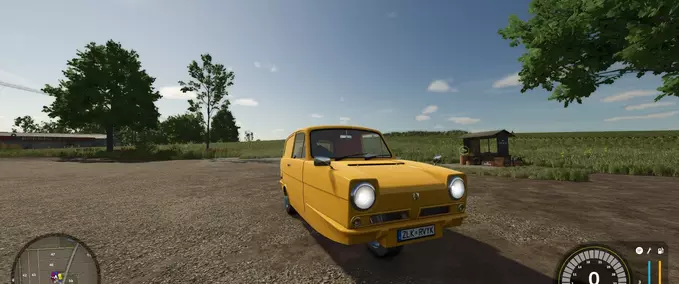 Cars Reliant Regal Supervan III Farming Simulator mod