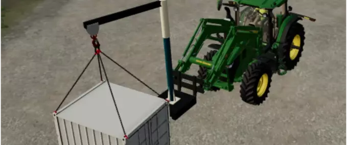 Other Implements Portable Jib Crane Farming Simulator mod