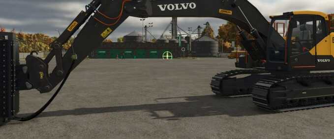 Exevators Volvo EC300EL Farming Simulator mod