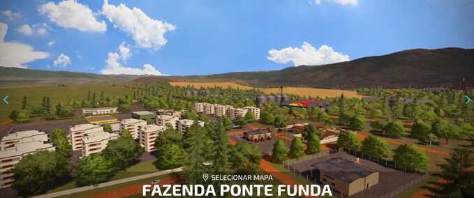 Maps Ponte Funda Map Farming Simulator mod