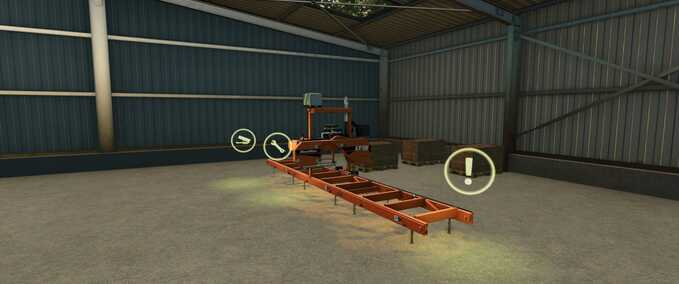 Factories Woodmizer LT15 Placeable Wood Station Farming Simulator mod