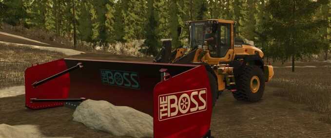 Other Implements Boss Loader Box Plow Farming Simulator mod