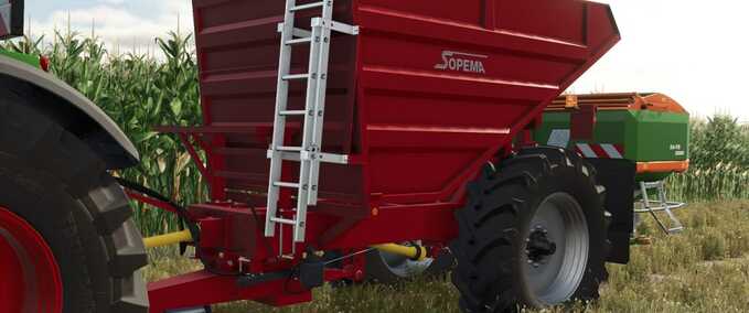 Sprayers & Fertilizer Sopema Fertilizer Trailer Farming Simulator mod