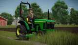 John Deere 4100 Kompakttraktor und Mähdeck Mod Thumbnail