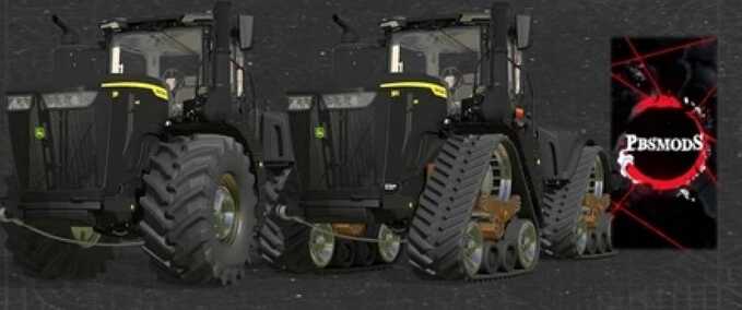 Tractors John Deere 9R / 9RX Black Edition Farming Simulator mod