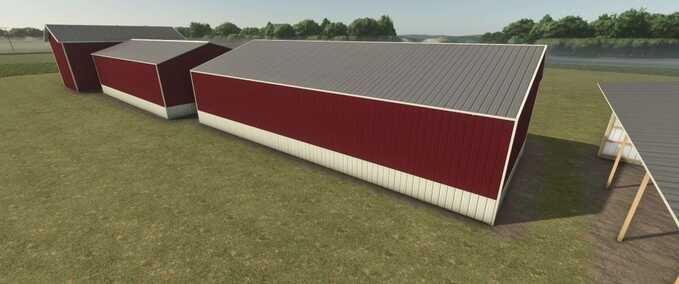 Sheds Three-Sided Shed Farming Simulator mod