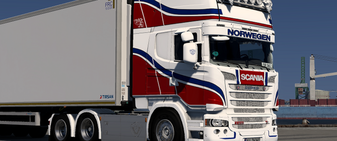 Scania Scania 6s JUseeTV Ex Håkull Skin Eurotruck Simulator mod