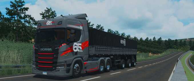 Trucks Scania NTG South America 2025 Farming Simulator mod