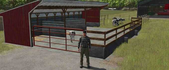 Animal Pens Calf Barn Farming Simulator mod